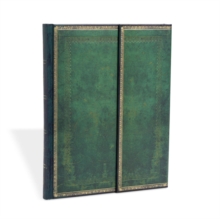 Image for Old Leather Jade Notebook with Pages Lined Green