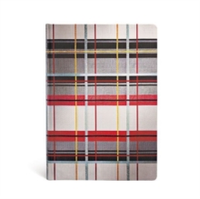 Image for Kensington (Mad for Plaid) Midi Unlined Hardcover Journal (Elastic Band Closure)