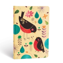 Mother Robin (Tracy Walker’s Animal Friends) Mini Lined Hardcover Journal (Elastic Band Closure)