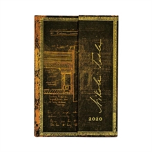 Tesla Sketch Of A Turbine Mini day-at-a-time 2020 Diary
