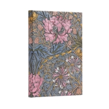 Image for Morris Pink Honeysuckle (William Morris) Midi Lined Hardcover Journal