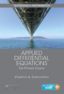 Image for Applied differential equations  : an introduction