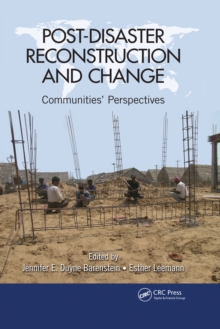 Image for Post-Disaster Reconstruction and Change: Communities' Perspectives