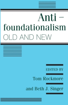 Image for Antifoundationalism old and new
