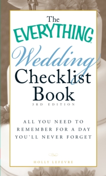 Image for The Everything Wedding Checklist Book