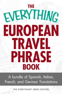 Image for Everything European Travel Phrase Book: A Bundle of Spanish, Italian, French, and German Translations