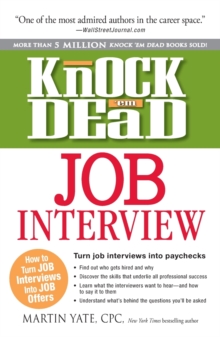 Image for Knock 'em Dead Job Interview : How to Turn Job Interviews Into Job Offers