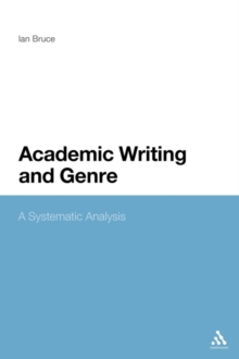 Image for Academic writing and genre  : a systematic analysis