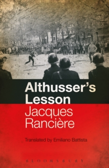 Image for Althusser's lesson