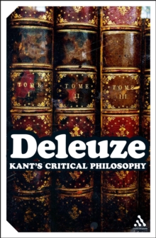 Image for Kant's critical philosophy: the doctrine of the faculties