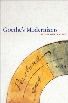 Image for Goethe's modernisms