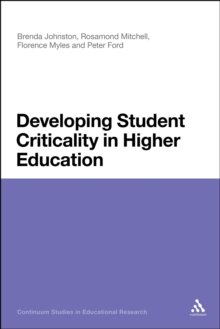 Image for Developing Student Criticality in Higher Education
