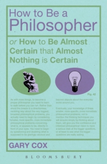 How to be a Philosopher