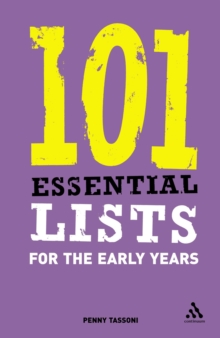 Image for 101 essential lists for the early years