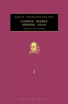 Image for Great Shakespeareans.: (Garrick, Kemble, Siddons, Kean)