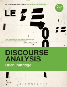 Image for Discourse analysis  : an introduction