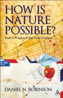 How is Nature Possible?