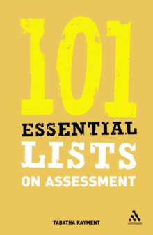 Image for 101 essential lists on assessment