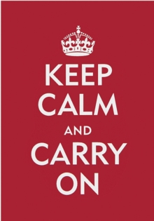 Image for Note Card Keep Calm & Carry on