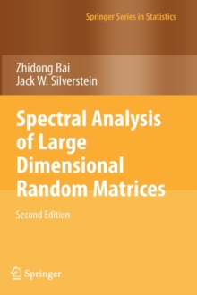 Spectral Analysis of Large Dimensional Random Matrices