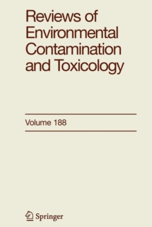 Image for Reviews of Environmental Contamination and Toxicology 188