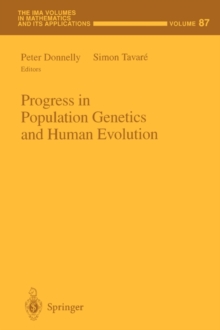 Image for Progress in population genetics and human evolution