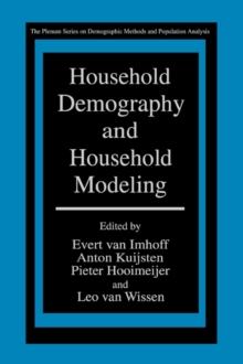 Image for Household Demography and Household Modeling