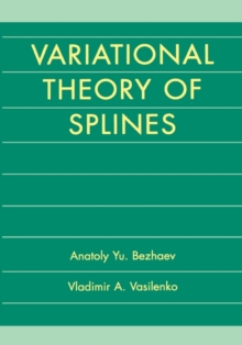 Image for Variational theory of splines
