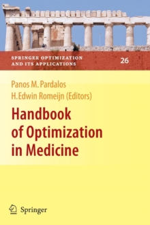 Image for Handbook of Optimization in Medicine