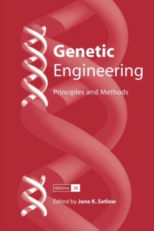 Image for Genetic engineering  : principles and methodsVol. 28