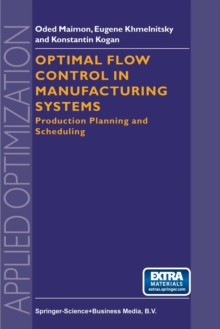 Image for Optimal Flow Control in Manufacturing Systems