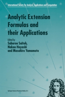 Image for Analytic Extension Formulas and their Applications