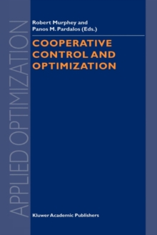 Image for Cooperative Control and Optimization