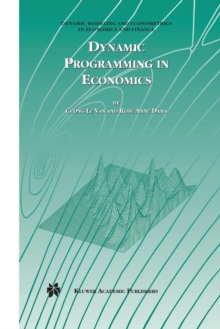 Image for Dynamic Programming in Economics