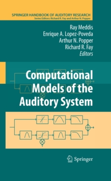 Image for Computational models of the auditory system