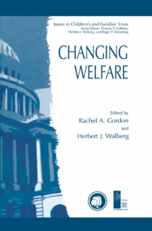 Image for Changing Welfare