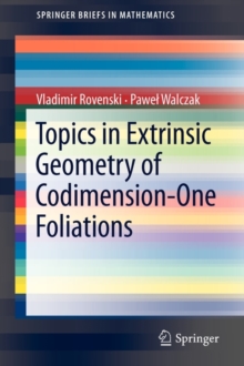 Image for Topics in Extrinsic Geometry of Codimension-One Foliations