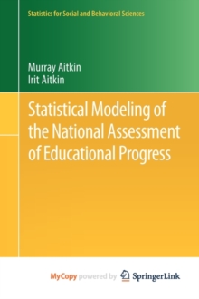 Image for Statistical Modeling of the National Assessment of Educational Progress