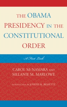 Image for The Obama presidency in the constitutional order: a first look