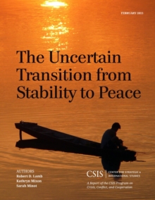 Image for The uncertain transition from stability to peace