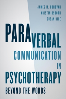 Image for Paraverbal communication in psychotherapy: beyond the words