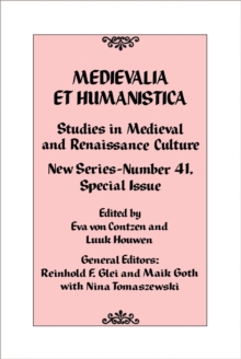 Image for Studies in medieval and renaissance culture