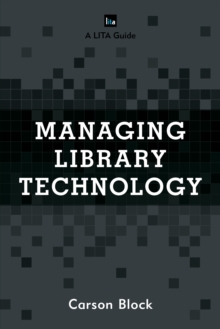 Image for Managing Library Technology