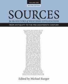 Sources for the History of Western Civilization, Volume I