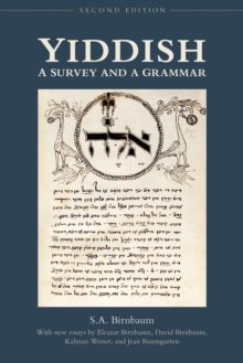 Yiddish: A Survey and a Grammar, Second Edition