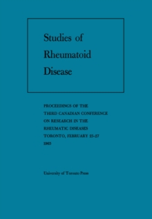 Image for Studies Of Rheumatoid Disease : Proceedings Of The Third Conference On Research In The Rheumatic Diseases T