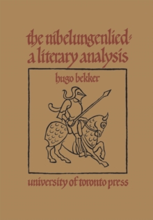 Image for Nibelungenlied : A Literary Analysis