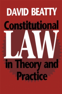 Image for Constitutional Law in Theory and Practice