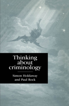 Image for Thinking About Criminology Pb.