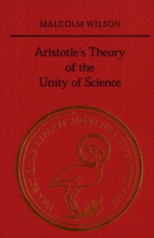 Image for Aristotle's Theory of the Unity of Science